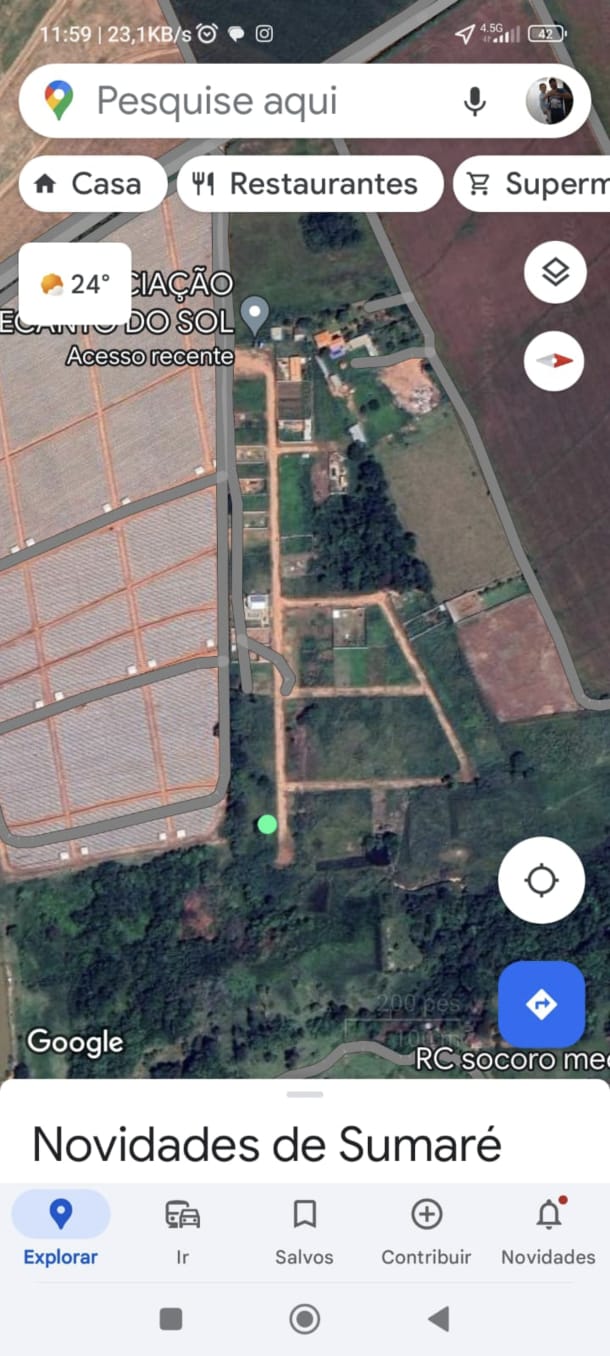 VENDE-SE TERRENO EM CONDOMÍNIO FECHADO - RECANTO DO SOL