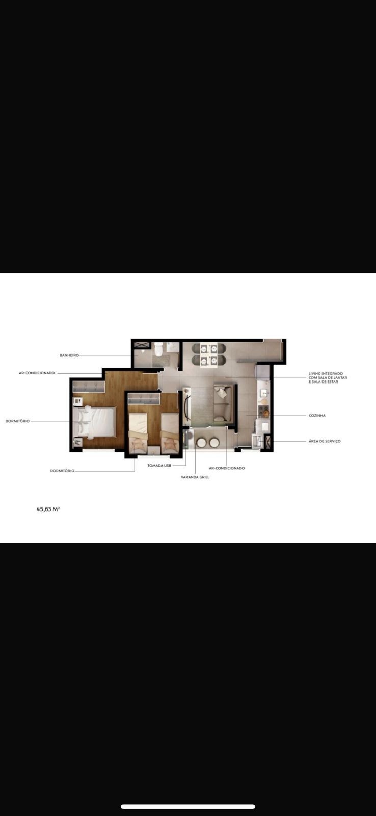Apartamento de 2 dormitórios a venda - Jardim Flamboyant